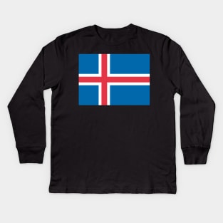 Iceland Kids Long Sleeve T-Shirt